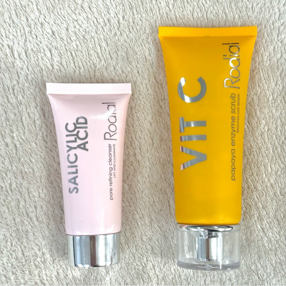 New and Sealed 2-Piece Rodial Cleanser and Scrub Bundle